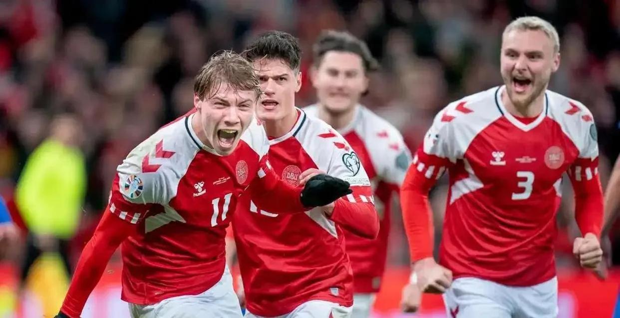 丹麦击败荷兰，晋级欧国联四强