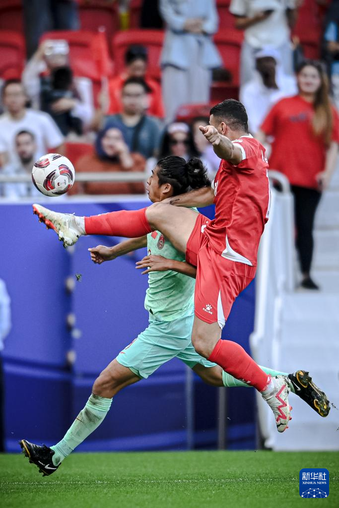 黎巴嫩队面对强手，全力抗衡